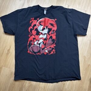 Verosika Helluva Boss Valentines Limited Edition Adult 2XL T-Shirt Gildan